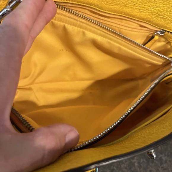 Coach Mercer 24 leather handbag f37779 yellow - Picture 11 of 14